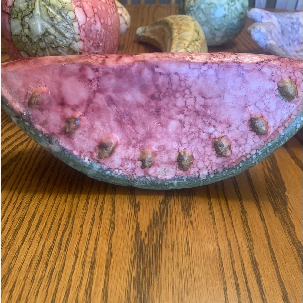 Home Decor Fruit Plate 20x14 - Picture 8 of 10